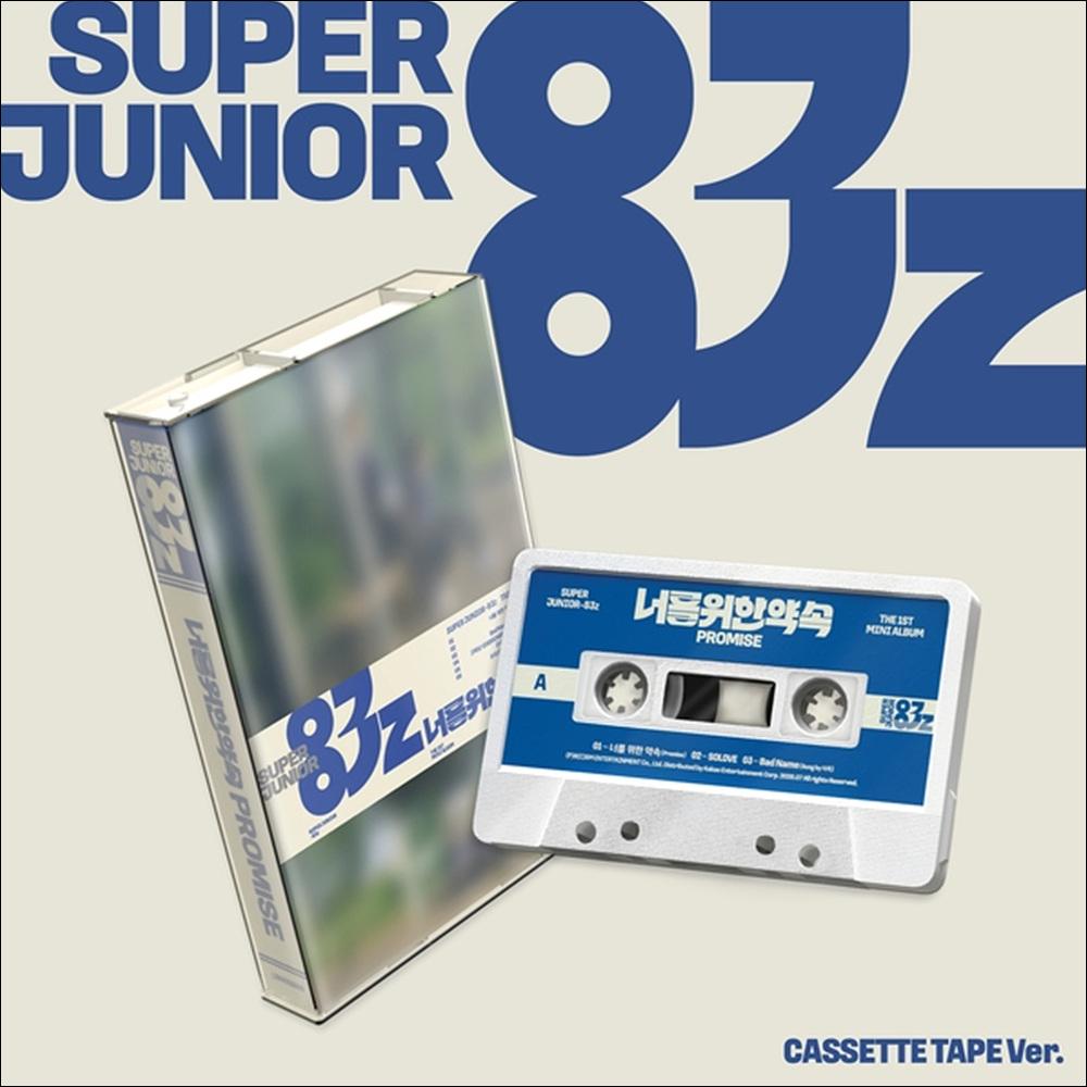 [Pre-order] SUPER JUNIOR-83z [Promise] Cassette Tape Ver. 1st Mini Album + Free Gift