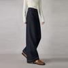 Elle French Vintage Fashion Design High-End Commuter High-Waisted Slim Straight Leg Pants Casual Jeans Women pants EQ53357