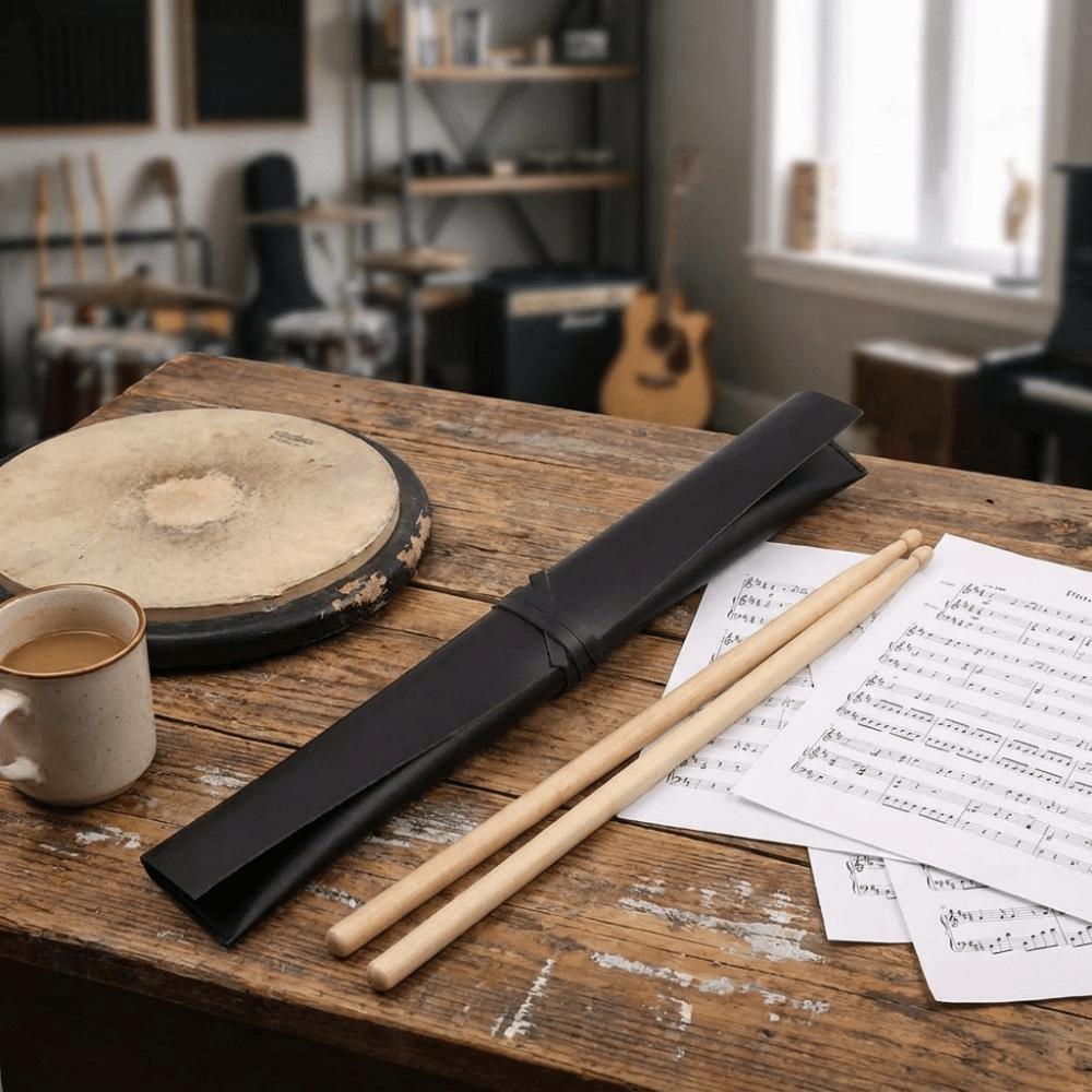 Waterproof Drumstick Storage Bag Portable Drumsticks Case Drumsticks Pouch Music Enthusiasts