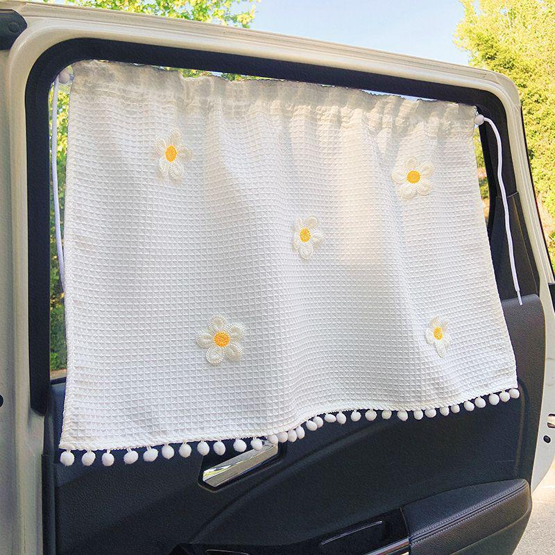 Auto-Sonnenschutz Hitzeschutz Vorhang: Kinder Cartoon Saugnapf, Baby Innen Verdunkelung, Seitenfenster Sonnenschutz