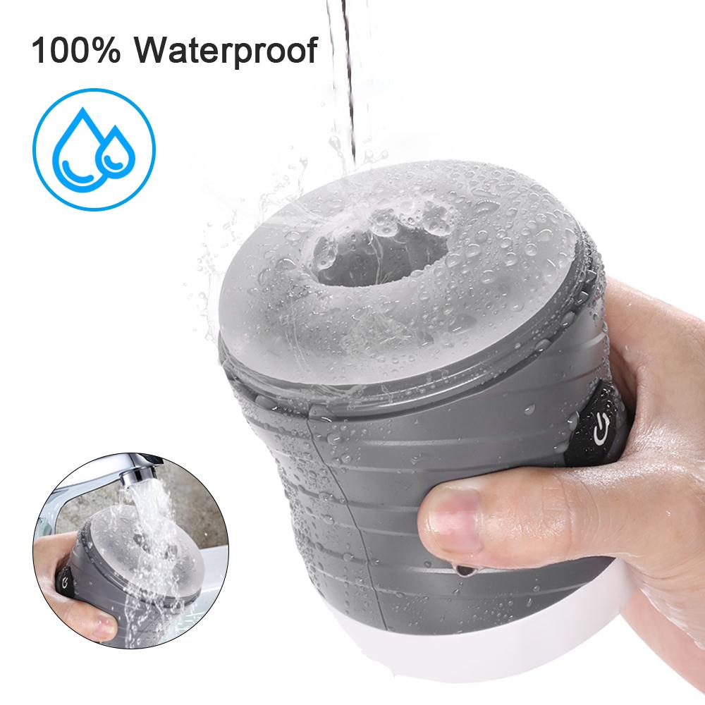 Automatic Male Masturbator Cup Vagina Masturbation Vibrator Blowjob Pussy Sex Toys for Men Adult Goods