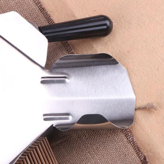 Chip Scoop Anti-rust Thickening Long Lasting French Fry Scoop with Dual Handles for Restaurant