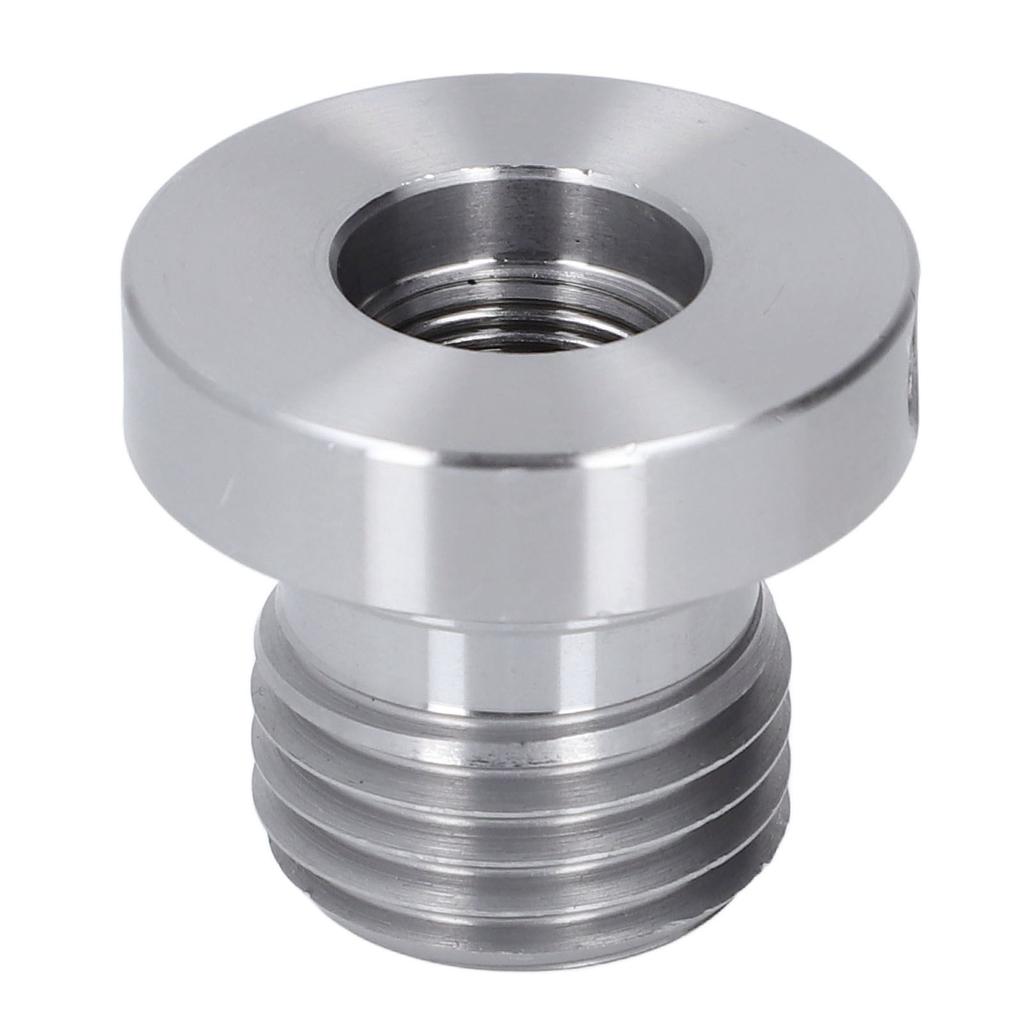 Holzbearbeitungs-Drehbank-Spindelkopf-Spindeladapter Edelstahl 8TPI Außengewinde 33mmx8TPI Innengewinde 20mmx8TPI Drehbank-Spindeladapter