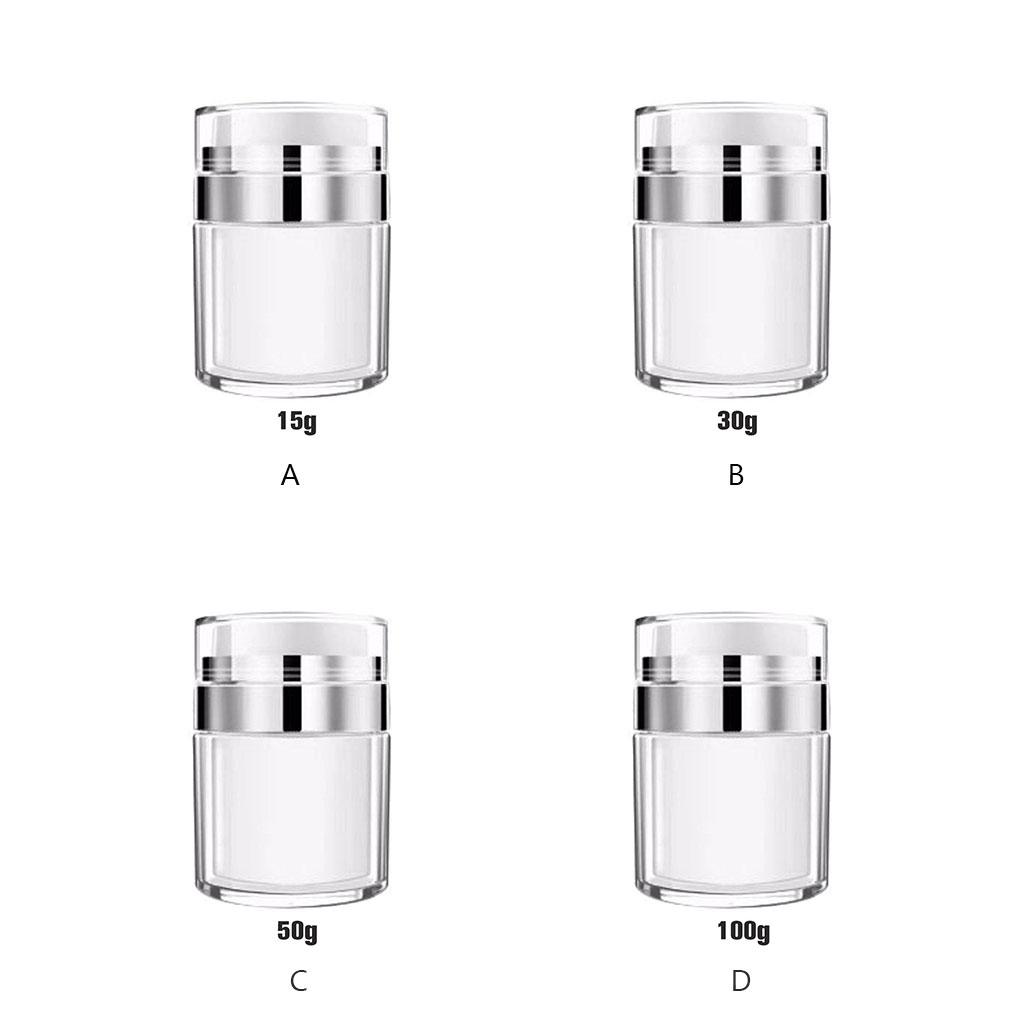Travel Cans Vacuum Convenient Small Lightweight Cream Can Durable Multipurpose Easy Storage Container Sub-Package Tour