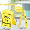 3D Office Prank Ornament - Acrylic Desktop Stand for Colleague Practical Jokes Humorous Workplace Gifts and Funny Desk Decor