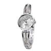Stylish Women's Korean Rhinestone Steel Band Quartz Watch with Bracelet Bangle