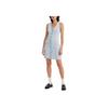Levis Solid Color V-Neck Short Denim Sleeveless Dress Women Dresses Light-Blue A7600-0000