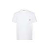 Compass Pattern Pocket Short Sleeve T-Shirt Men Tops White MO741521957-V0001
