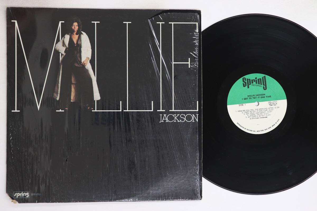 

LP Record MILLIE JACKSON - I Got To Try It One Time SPR6701 SPRING 1974 US Soul/Funk Used