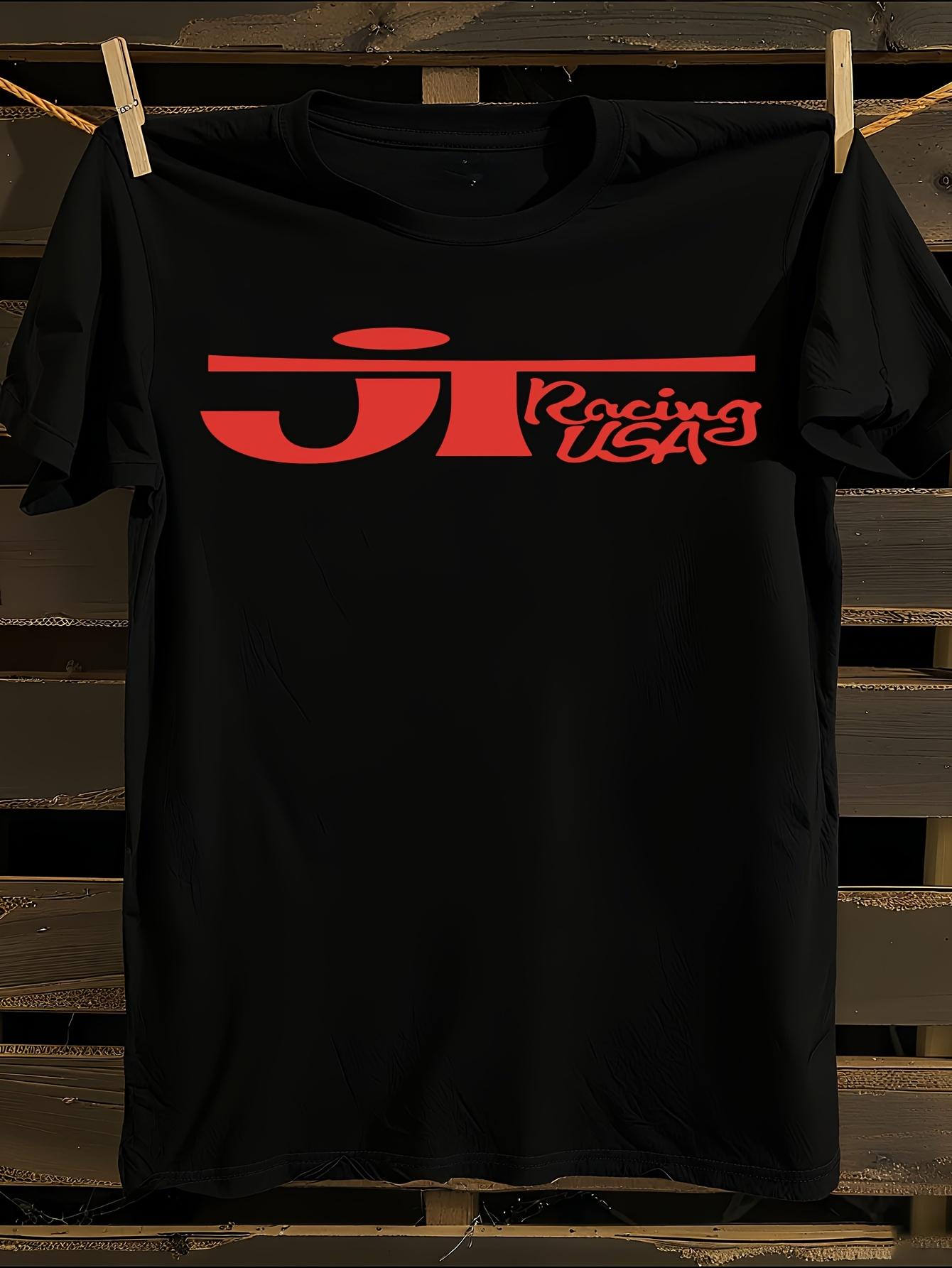 JT Racing Logo Black T-shirt XXL