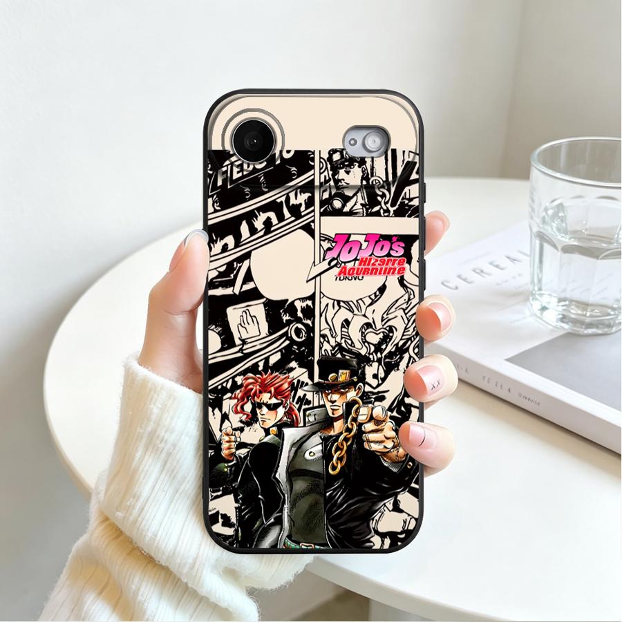 Anime JoJo Adventures Case for Apple iPhone 17 18 Pro Max 12 14 Air 18 XS XR 16 17e 16e 13 Mini 7 8 11 15 Plus Phone Cover
