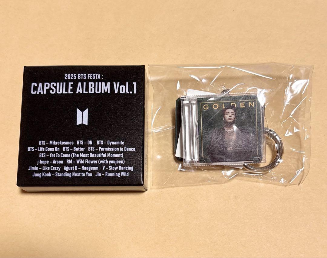 

[USED] BTS FESTA 2025 Capsule Album JUNGKOOK GOLDEN