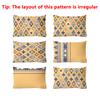 Set Lenzuolo Sotto con Angoli Semplice Moderno, 3 Pezzi, Fantasia Bohemia, Opaco, Set Copriletto Stampato per Camera da Letto, Biancheria da Letto
