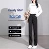 Spring 2024 Women's High-Waisted Slimming Loose Wide-Leg Suit Pants
