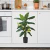 Green Plant Sticker Potted Plant Wall Sticker Home Shopping Mall Window Decoration Sticker Pvc Self-Adhesive Waterproof Customizable Pattern