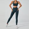 Seamless Yoga Set For Women With Quick Dry Fabric Perfect For Running And Fitness Activities