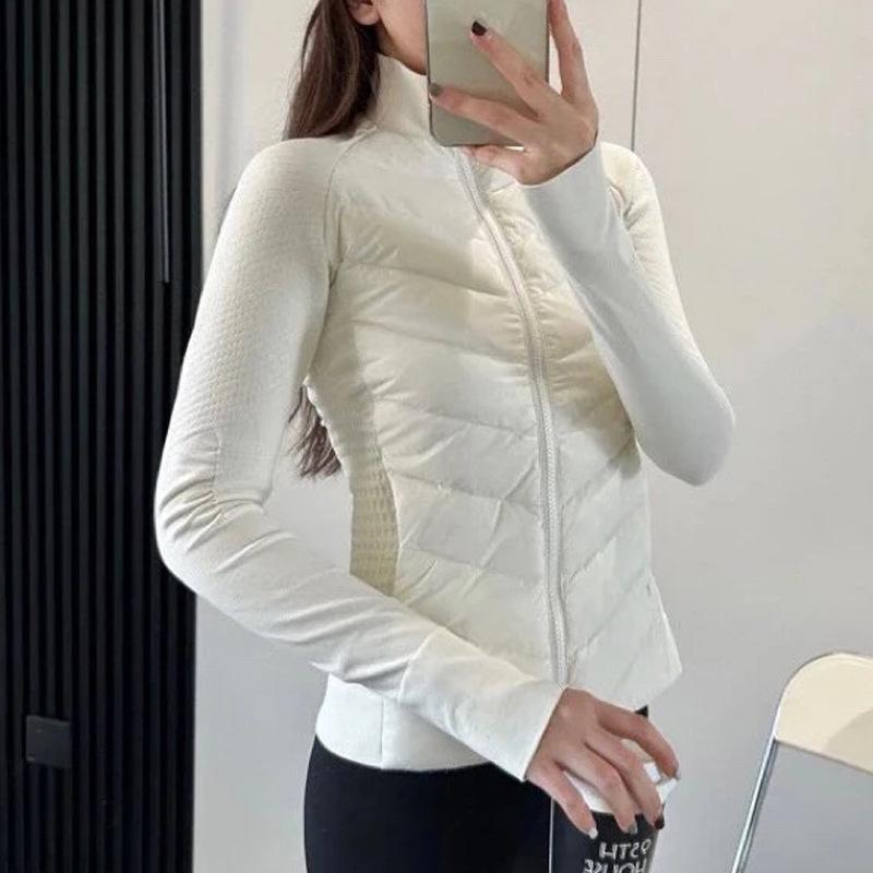 Light and thin down jackets women's high-end women's 90 goose down new winter Korean version loose large size yoga clothes