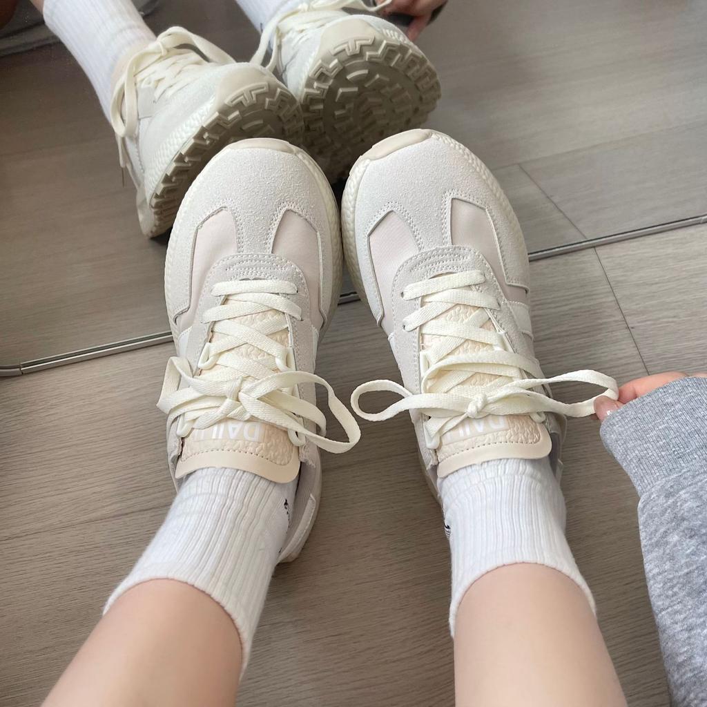 New summer ins Hong Kong style niche waffle sports couple shoes ulzzang retro student running