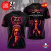 New Rock Band Ozzy Osbourne 3d Print T-shirt Men Women Fashion Plus Size Street Vintage Tops Tees Harajuku Short Sleeve Tshirt