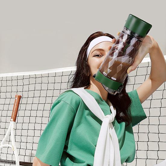 Automatic Protein Shake Mixer 22oz Electric Shaker Cups Portable On-the-go Shaker Cup for Gym Sport Fitness Supplements