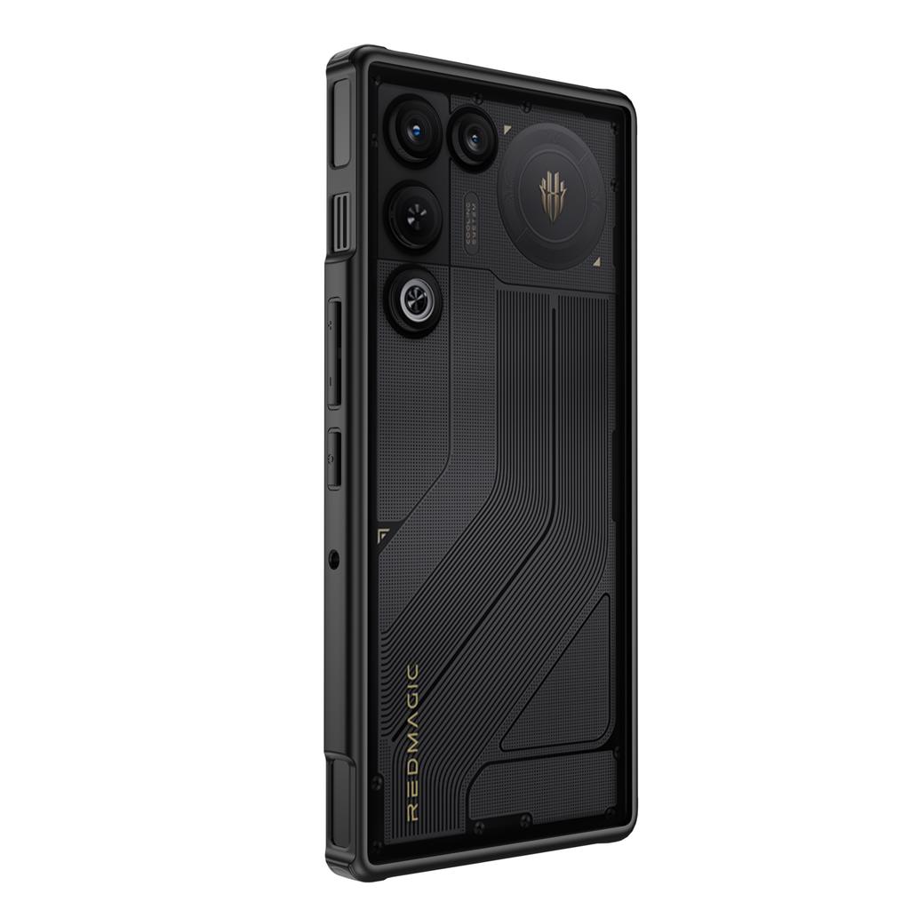 Translucent Shockproof Phone Case For ZTE Nubia RedMagic 11 Air TPU Matte Frame Magnetic Wireless Charging Plastic Back Cover