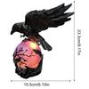 Crow Light Gothic Violet Led Fantasy Household Decoration Glowing Orb Raven Lamp For Living Room Household Dorm Apartment Nightstand