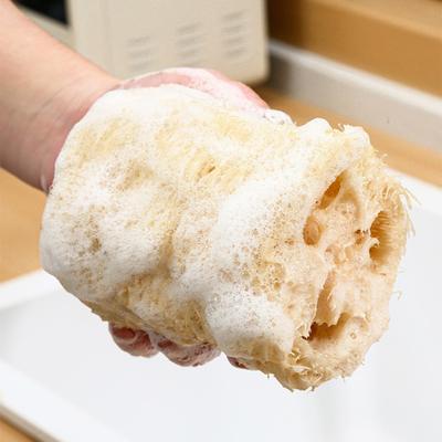 Loofah Dishwashing Cloth Reusable Sponge Cleaning Clothes Oil-Free Decontamination Dishcloth Kitchen Helper