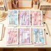 10pcs/Set Butterfly Series Writing Tool Kit Plastic Gel Pens Correction Tape  Children's Day Gifts