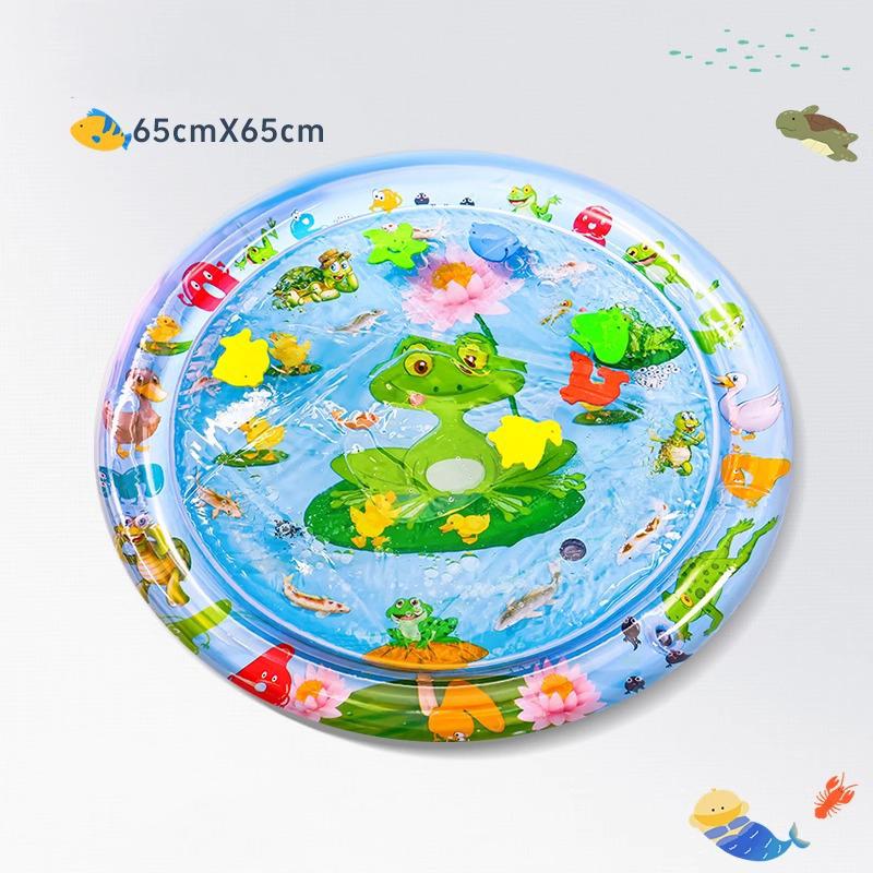 Summer Inflatable PVC Pet Cooling Mat Anti-Scratch Cool Thickened Water Bed for Cats Dogs Pet Pad Cooling Mat M size