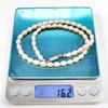 Used Genuine Pearl Pearl Necklace Accessory Necklace Pearl Shiny Good Condition