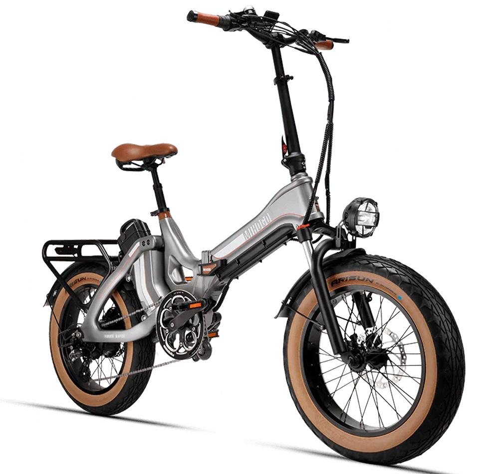 Electric Bicycle Foldable MIHOGO 20" 1000W Motor Top Speed 40Km/h 48V 29AH Max Range 268Km Load 120Kg 7 Speed ONE