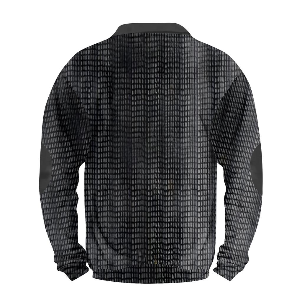 Men's Retro Casual Gradient Printed Sweatshirt