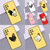 Chubby Chicken Phone Case For Oppo A78 A98 A80 A40 A60 A18 A38 A58 A15 A17 A77 A74 A94 A54 A57S A16 A76 A96