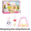 Latest Girl Play Plaything Bunny Castle Double Layered Baby Bed Bedroom Kitchen Box Kindergarten Present For Kids