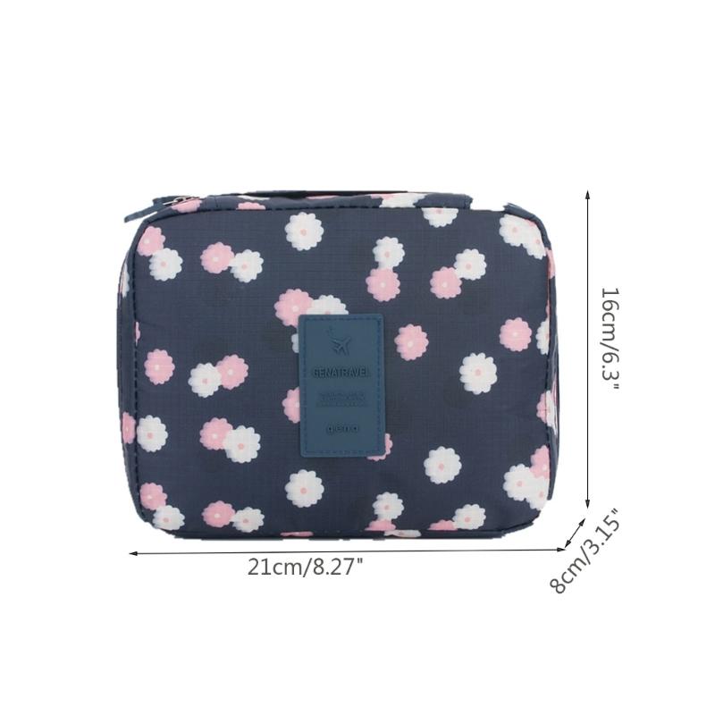 Large Cosmetic Bag Women Zipper Makeup Bag Female Travel Storage Pouch Outdoor Toiletries Organizer