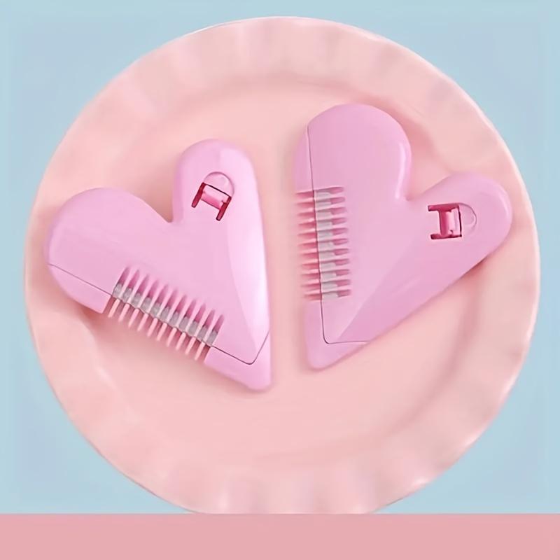 1pc Pink Pubic Hair Cutter For Women Prepared, Portable Private Privacy Shaping Tool For Women, Comb Knife Designed For Women