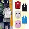Angel Moon Women's Lightweight Canvas Backpack, A4 Size, Perfect for School, Students, and More. Casual, Natural, and Social Media-Evident.