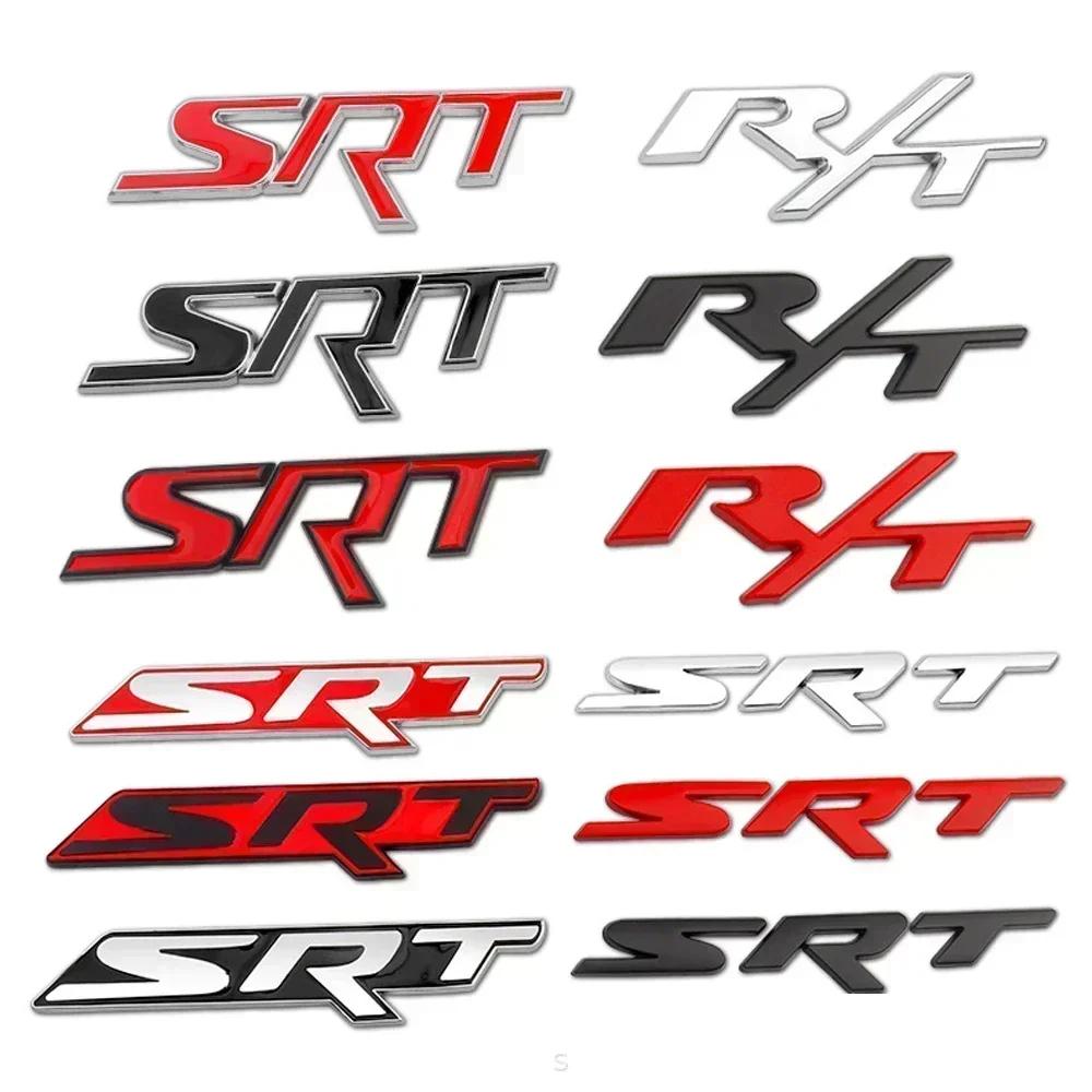 SRT R/T Car Rear Trunk Sticker Side Fender Badge Decals Accessories