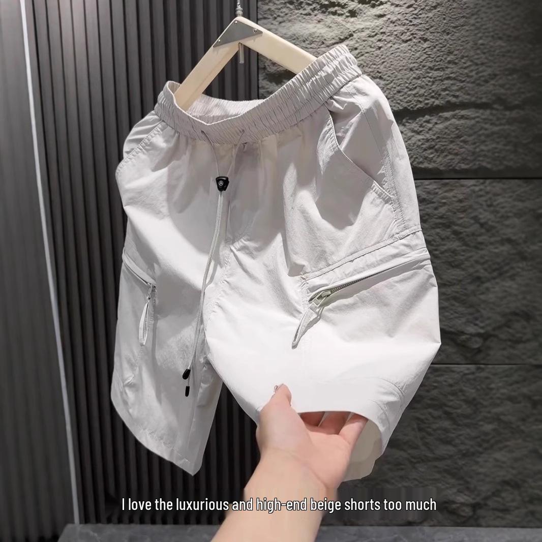 

Мужские быстросохнущие повседневные шорты 3XL бежевый