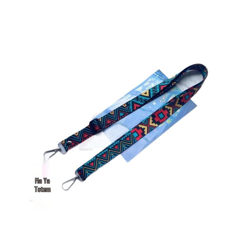Adjustable Retro Totem Crossbody Mobile Phone Lanyard – Anti-Lost, Wear On Back or Around Neck.