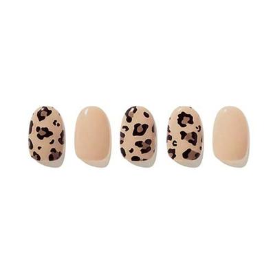 Leopard Neon Glow Nail Strips