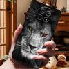 For Realme 12 4G 5G Case 12 Pro + Wolf Lion Silicone Cover For Oppo Realme 12 5G Phone Cases Soft TPU Fundas For Realme 12 Plus