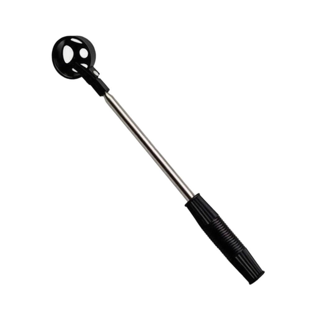 Telescopic Eggs Collector Tool Stainless Steel Ergonomic Designs Eggs Grabber Prevents Hand Fatigue For Small Farm Use