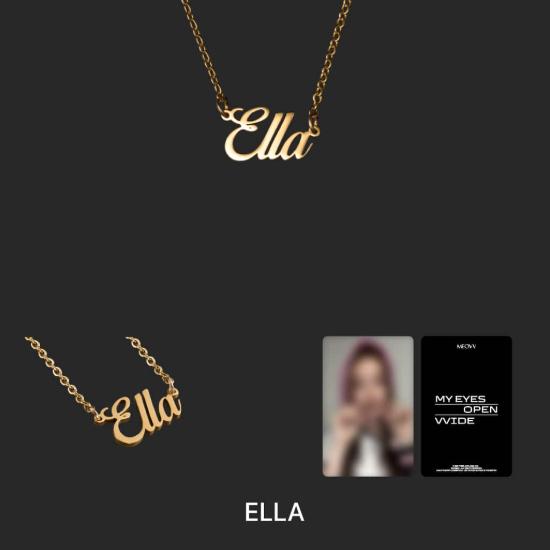 

Попереднє замовлення MEOVV 1st EP Офіційний MD Намисто з іменною пластиною ELLA