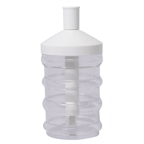 Yamakasei One-Touch Sugar Pot, 280ml, Made In Japan, White, 3g Per Shake (1 Spoonful)