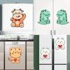 Toilet Deodorization Sticker Cartoon Felt Toilet Deodorization Self Sticker Bathroom Toilet Fragrance Adhesive Sticker