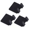 3pcs Self-Adhesive Razor Holder & Towel Hooks - No Drill Adhesive Wall Mounted Bathroom Organizers, -Free Installation Suitable