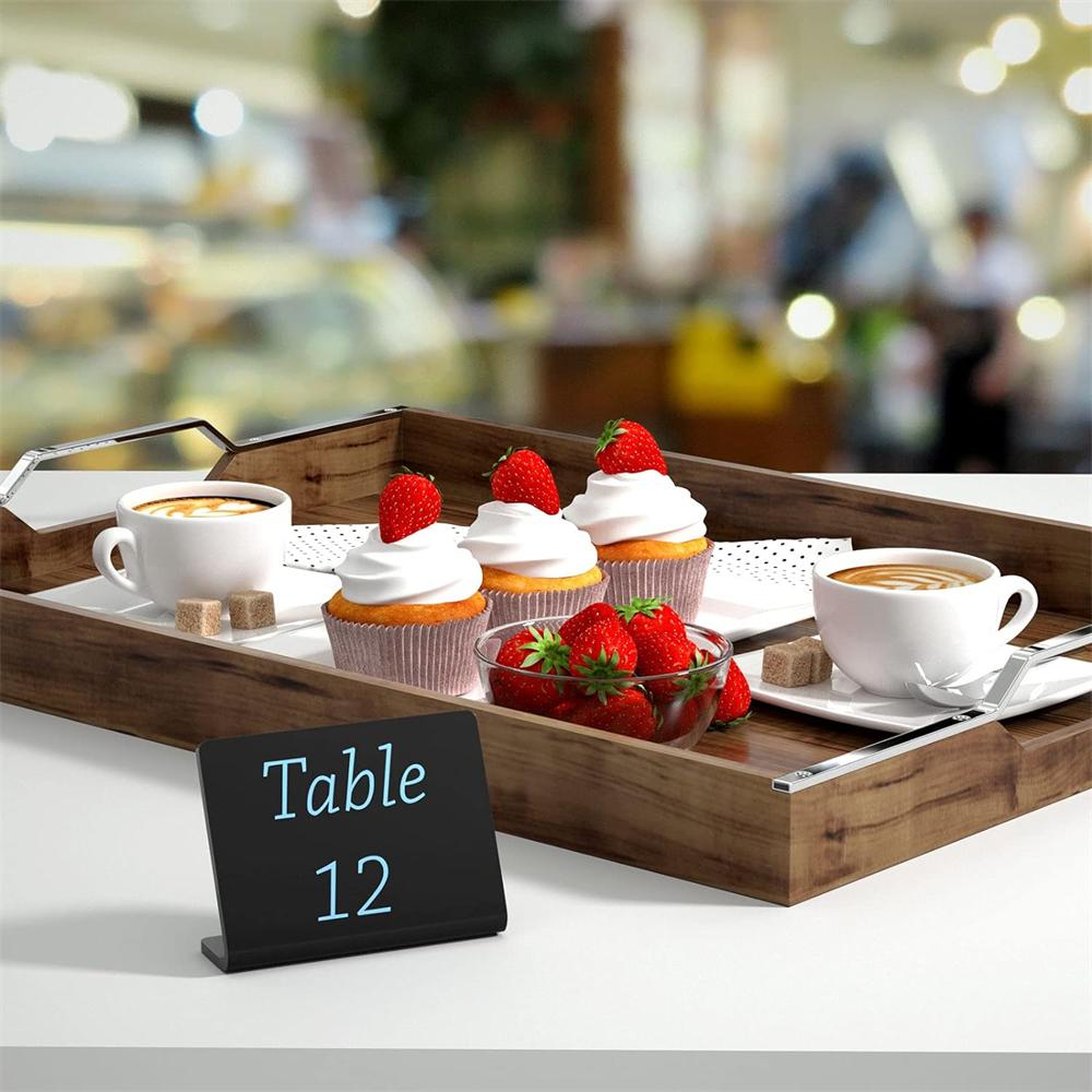 12Pack Mini Chalkboard Sign Chalkboard Signs Food Party Chalkboards Labels Message Blackboard Chalk Table Display Price Tabletop
