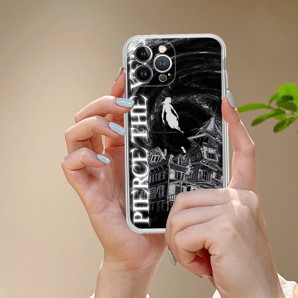 P-Pierce The Veil Band For IPhone 17 16 15 14 13 12 11 Pro Max Plus Mini Funda For Transparent Cover
