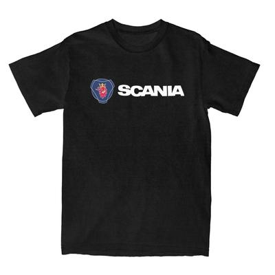 2025 Saabs Scanias T-Shirt Couple Y2K Funny Cotton T-Shirts Summer Round Neck Harajuku Tee Shirt Pattern Oversized Clothes